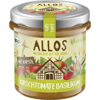 Aufs Brot Kirschtomate Basilikum