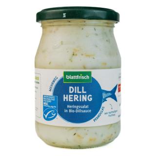 Heringssalat in Dillsauce