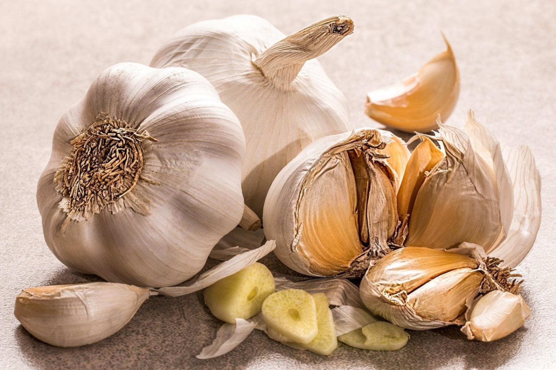 Knoblauch getrocknet