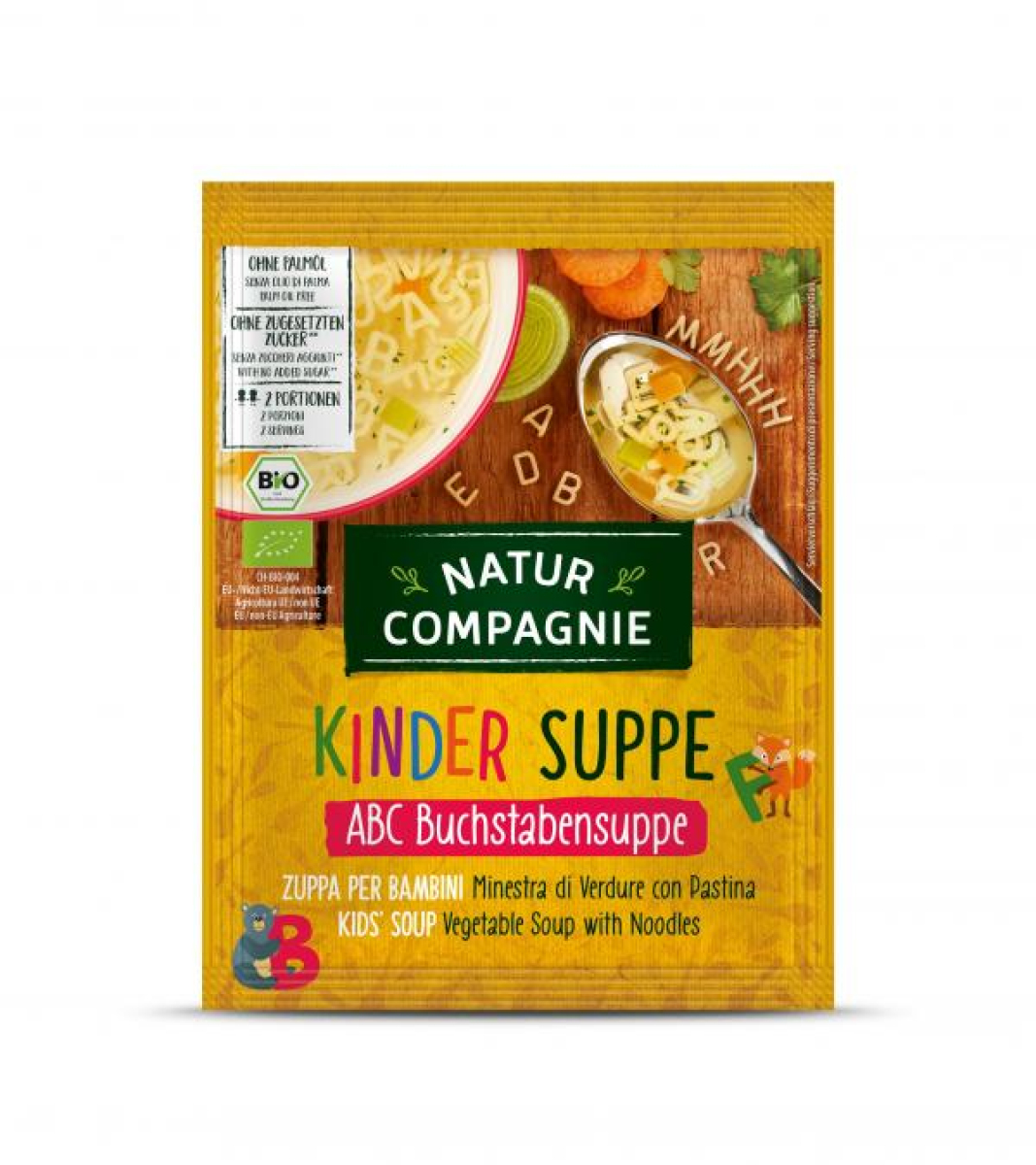 Buchstabensuppe