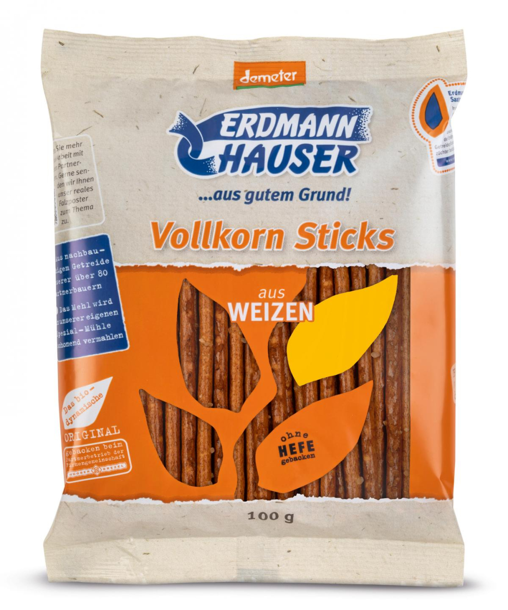 Vollkorn Sticks aus Weizen