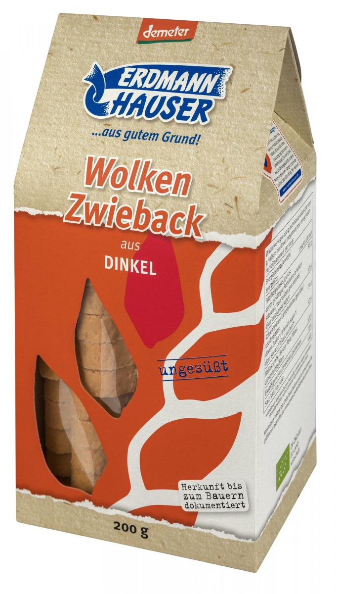 Dinkel Wolkenzwieback