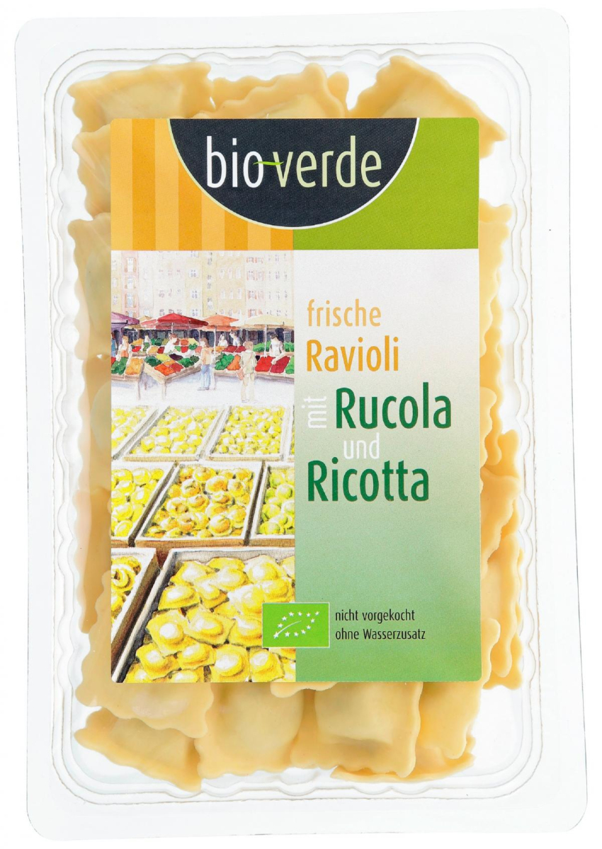 Frische Ravioli al Rucola