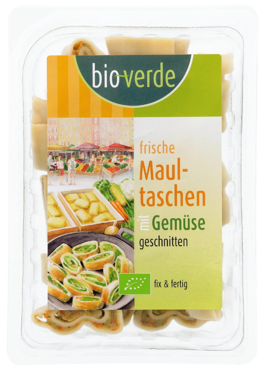 Maultaschen, geschnitten, mit Gemüsefüllung (vegetarisch)