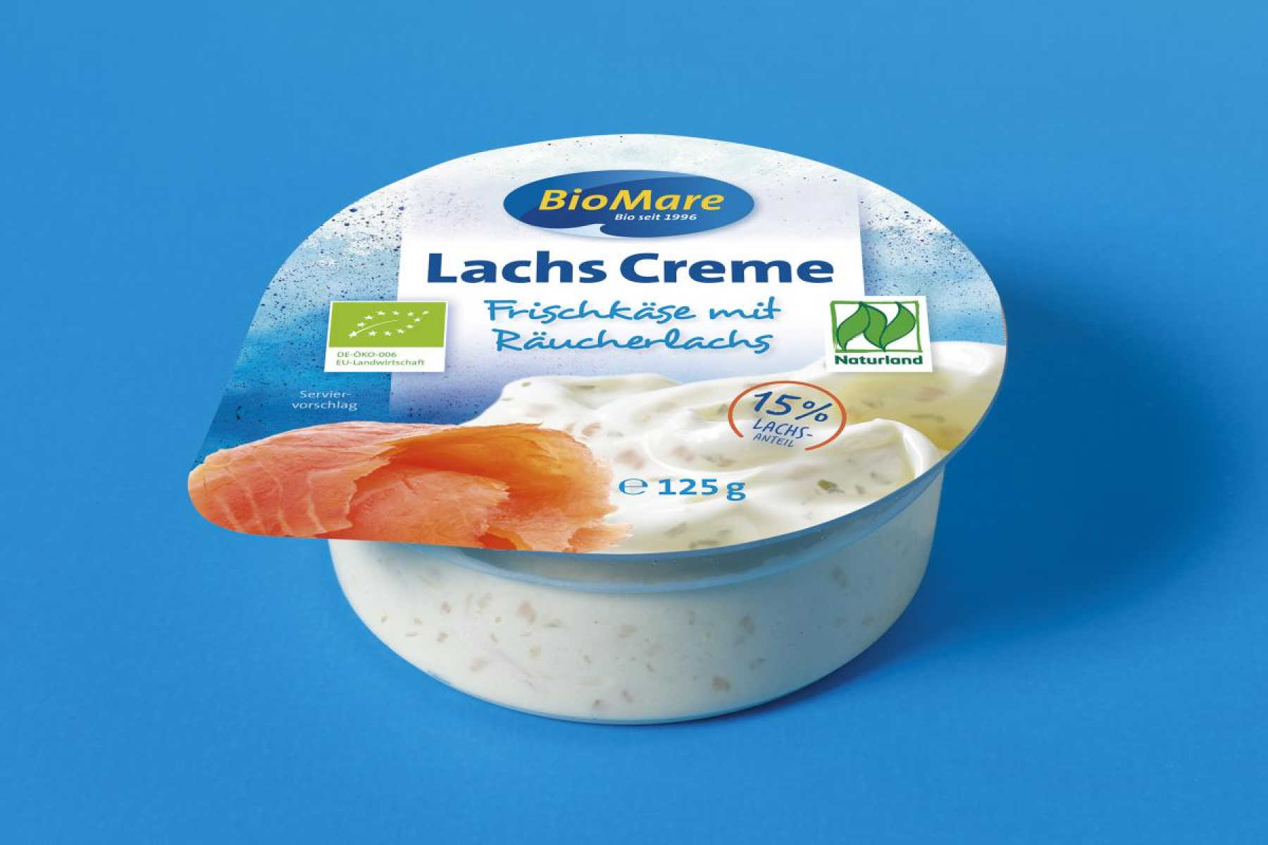 Frischcreme mit Räucherlachs