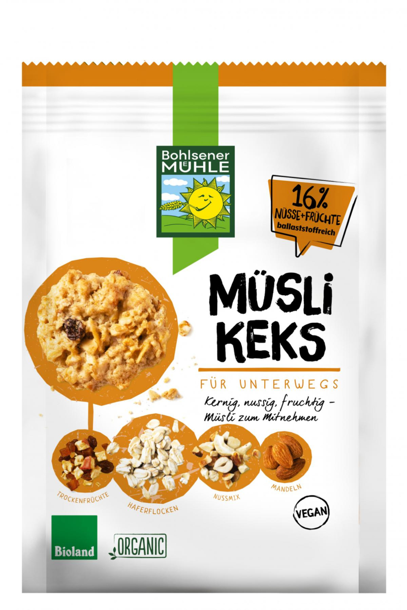 Der Müslikeks für unterwegs
