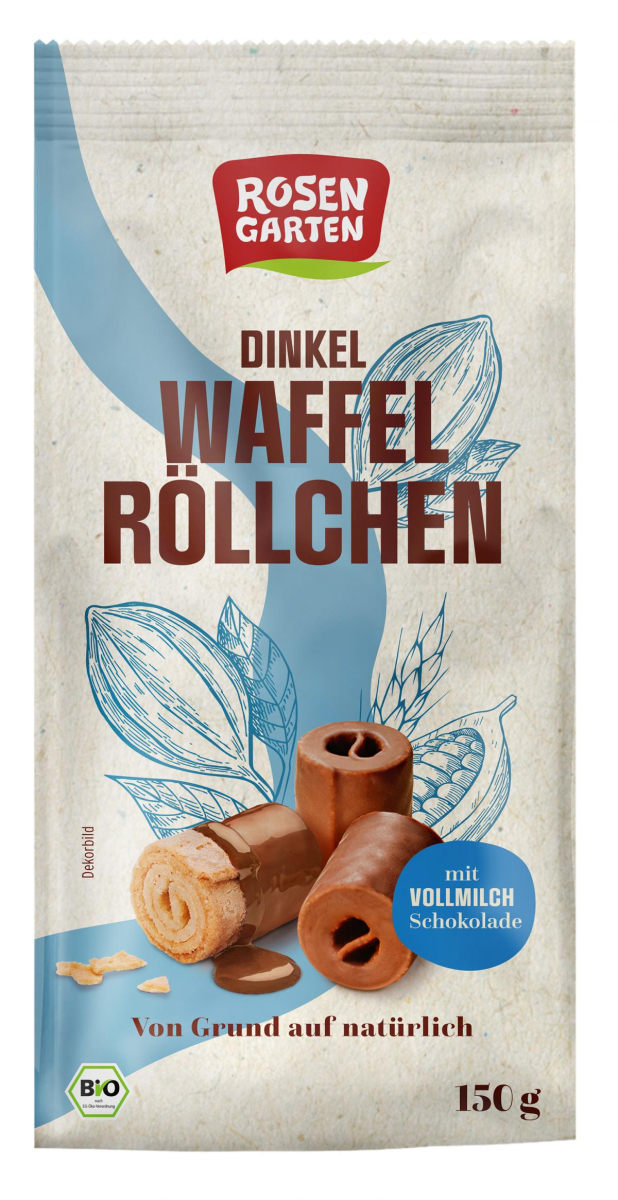 Vollmilch Waffelröllchen