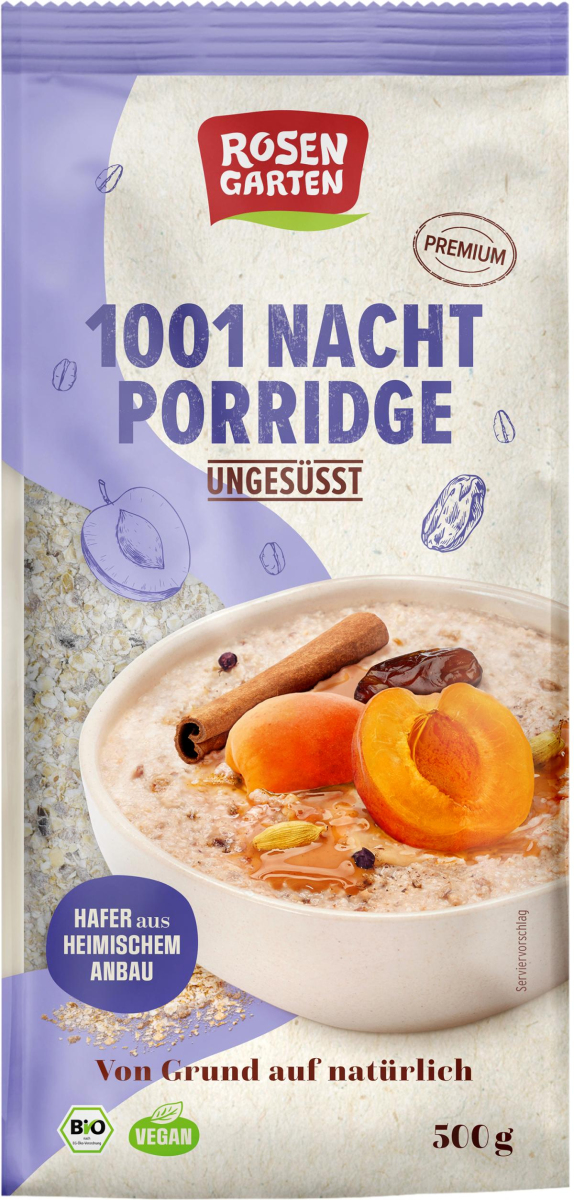 1001-Nacht-Porridge ungesüß
