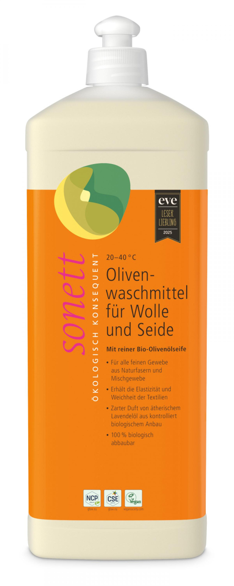 Oliven Waschm.f.Wolle u.Seide