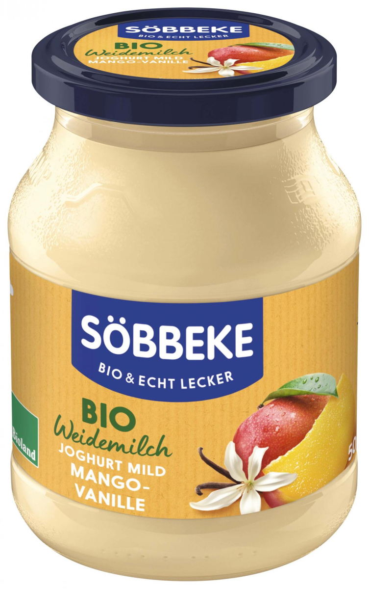 Joghurt Pur Bio Mango-Vanille 3,8%