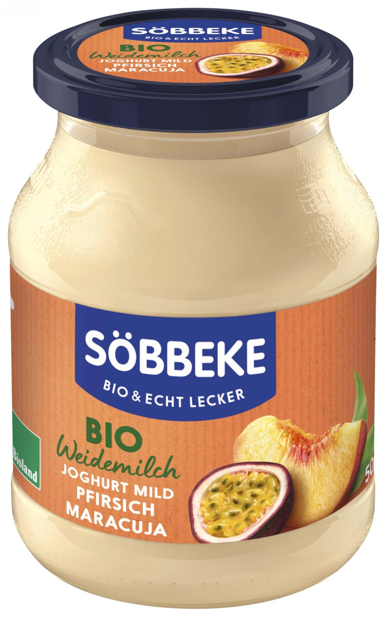 Joghurt Pur Bio Pfirsich-Maracuja 3,8%
