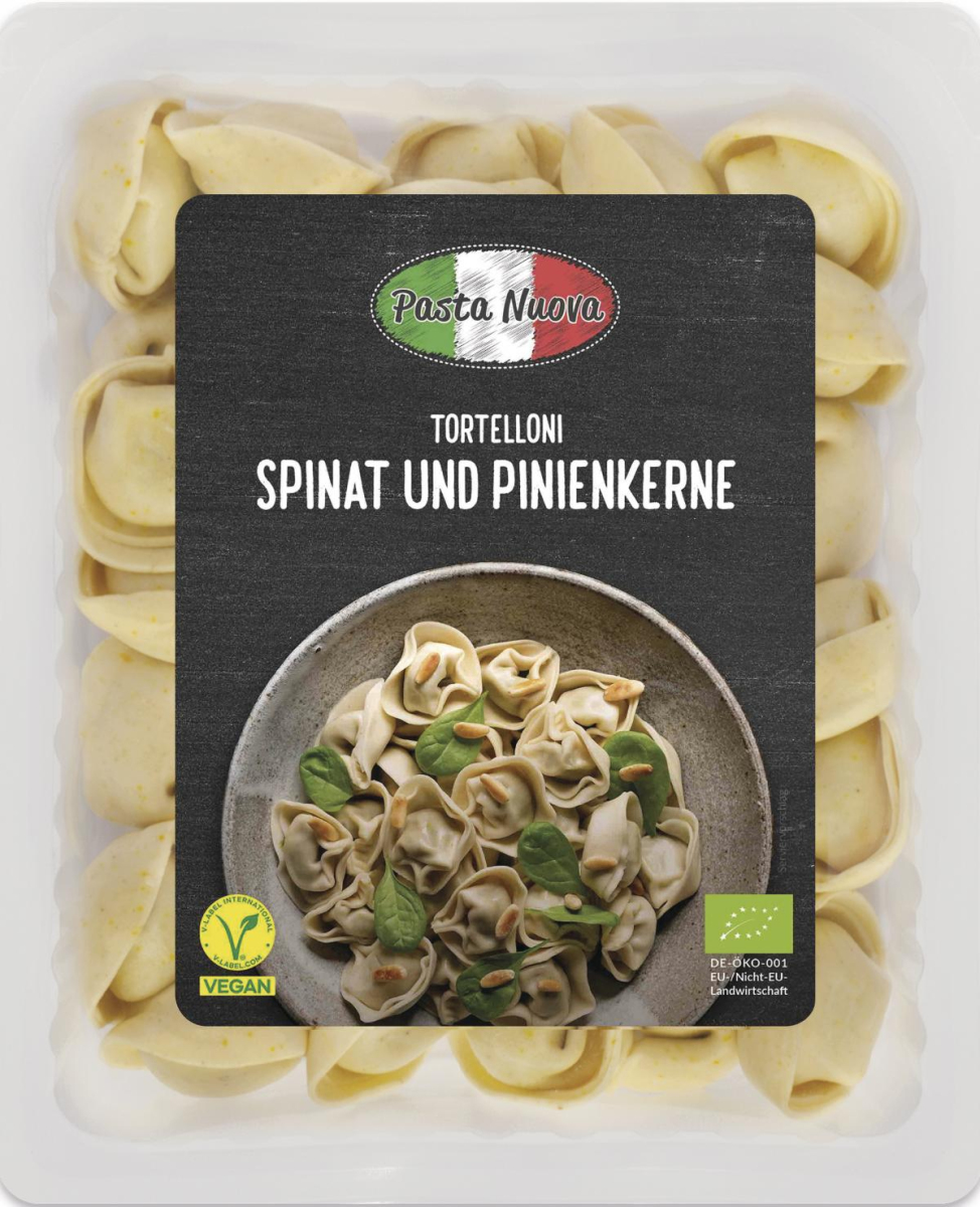 Tortelloni Spinat Pinienkerne