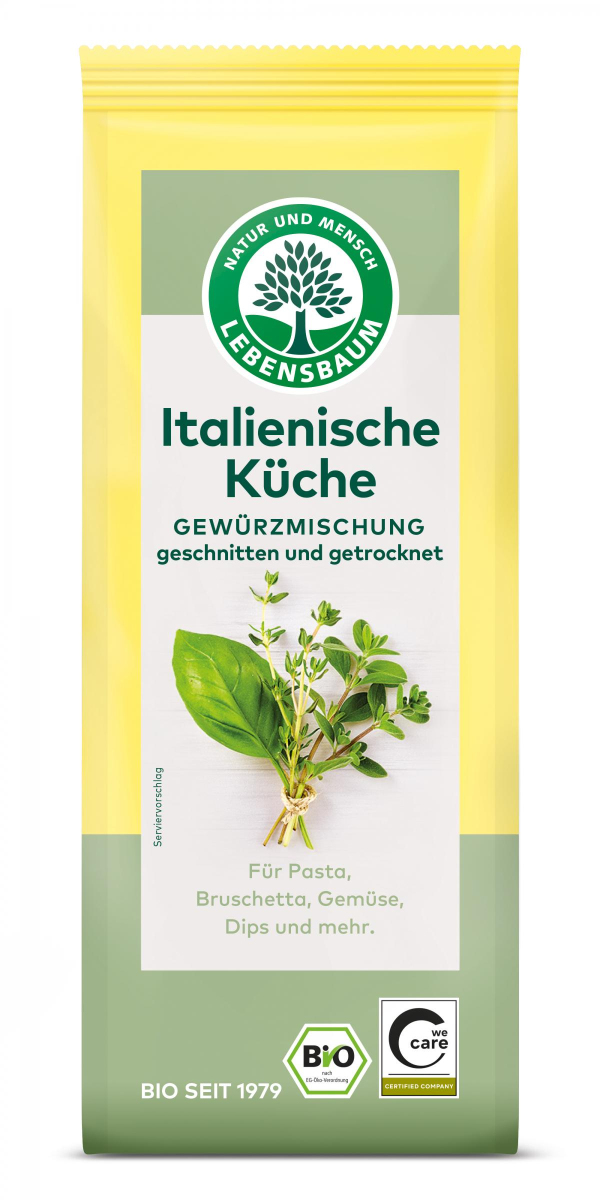 Italienische Küche in der Tüte