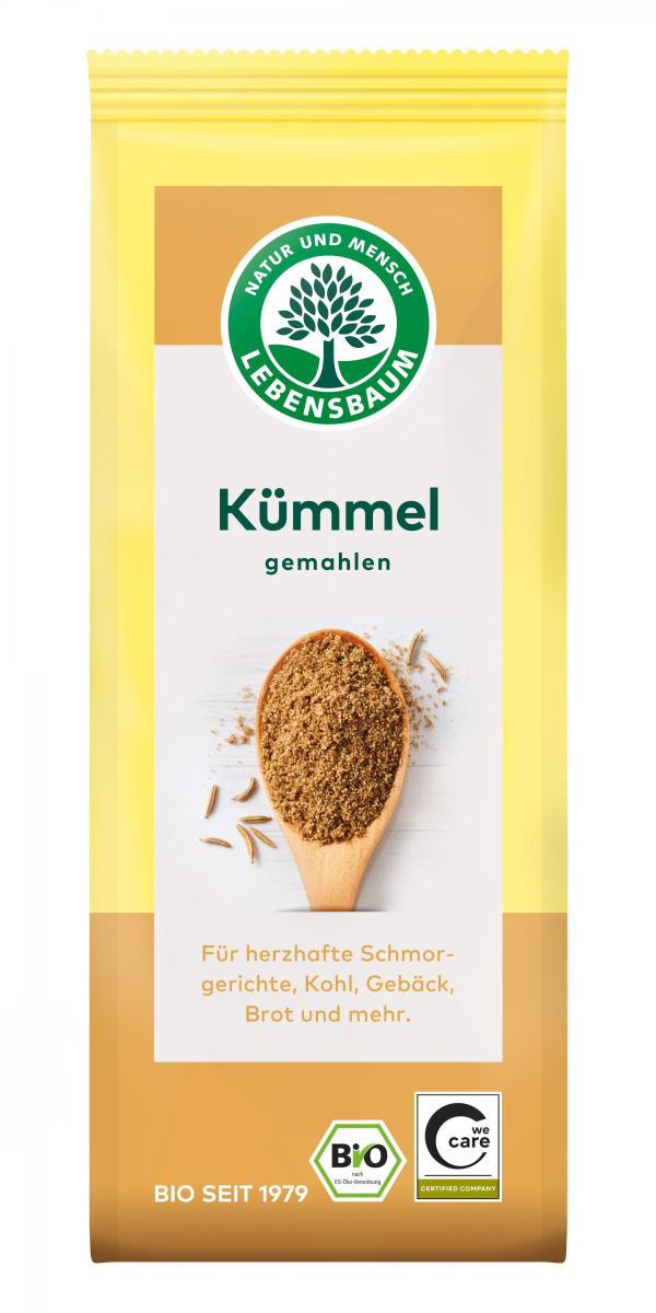 Kümmel, gemahlen, Tüte