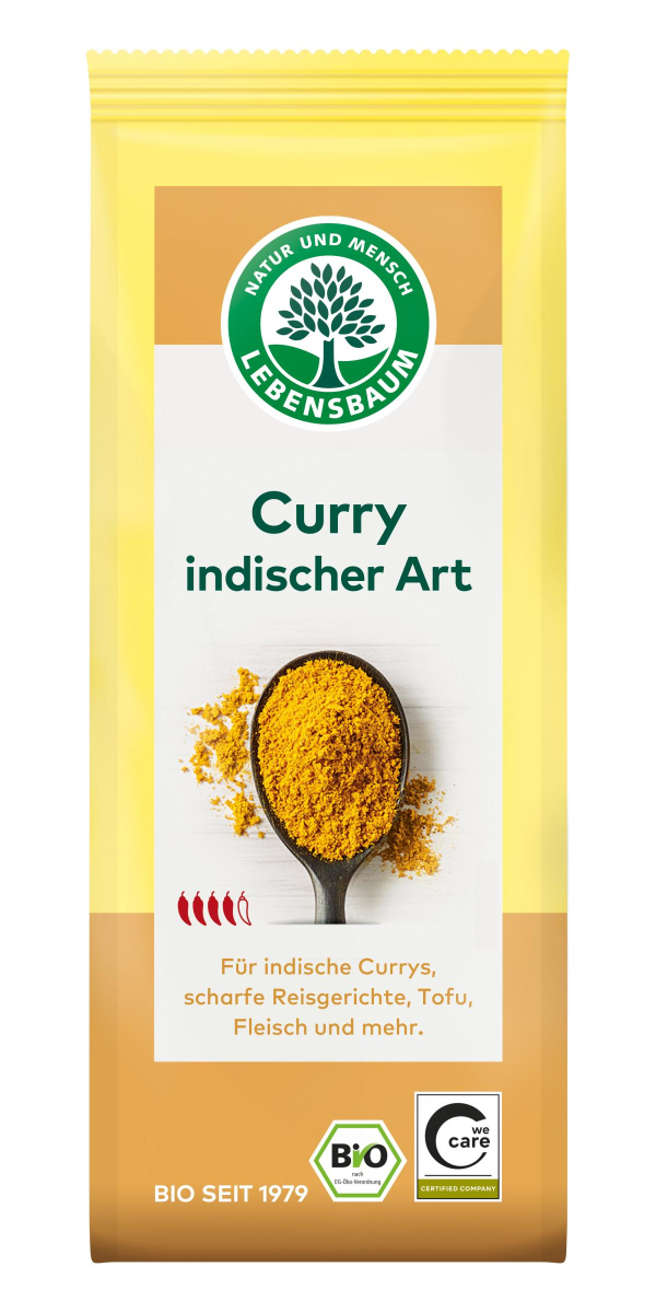 Currypulver, indisch, Tüte