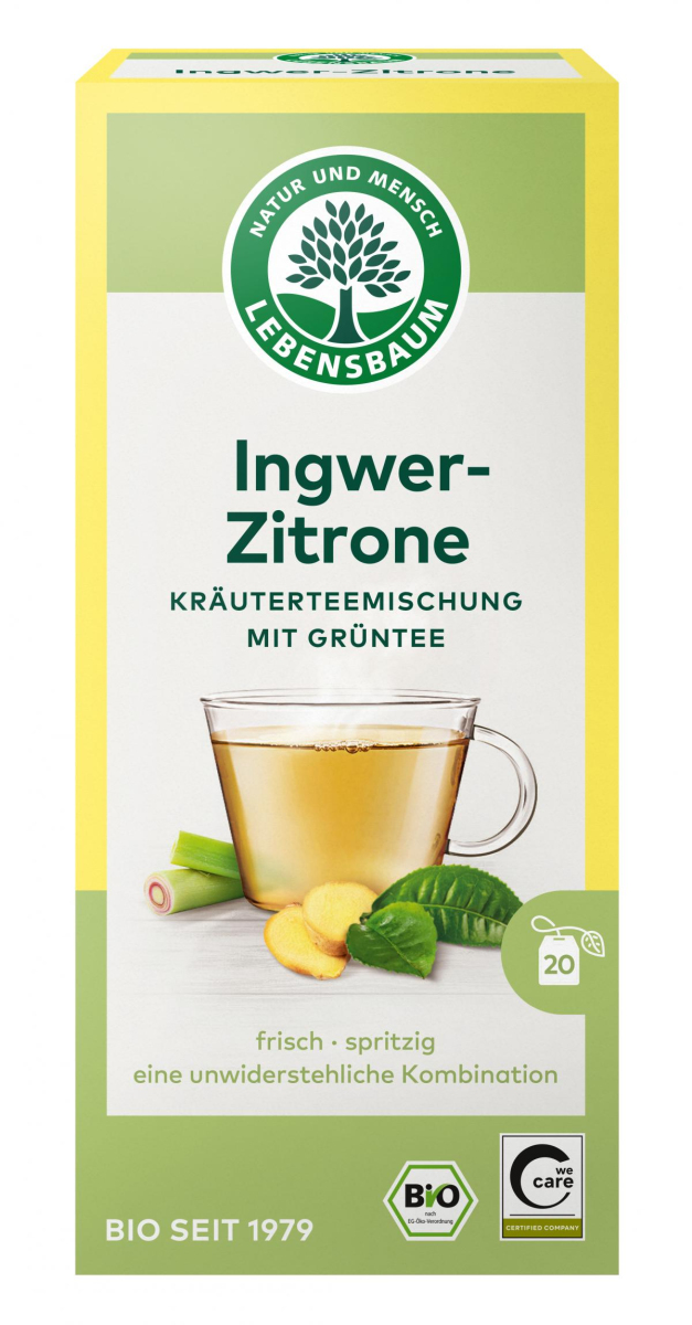 Grüntee Ingwer Zitrone