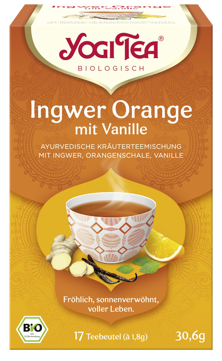 Yogi Tee Ingwer Oran.m.Vanille