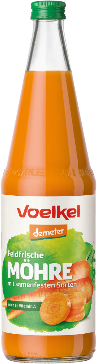 Möhrensaft, feldfrisch Demeter