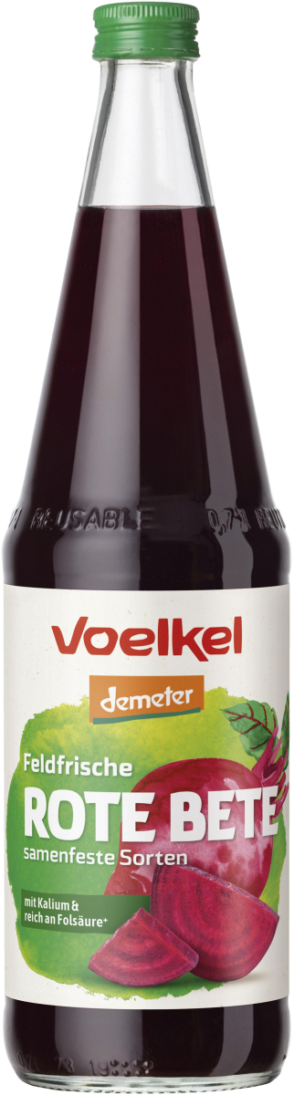 Rote Bete-Saft feldfrisch Rote