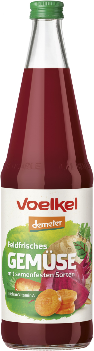 Gemüsesaft feldfrisch Demeter