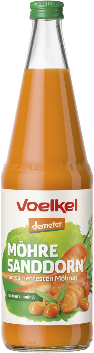 Möhren-Sanddorn-Saft Demeter