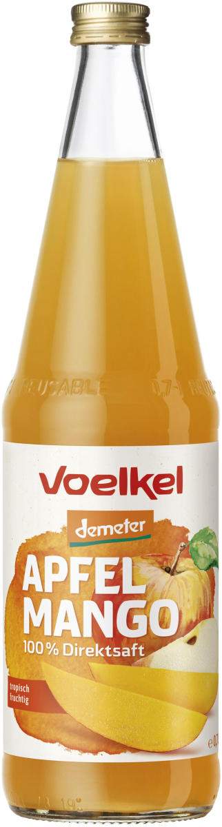 Apfel-Mango-Saft Demeter
