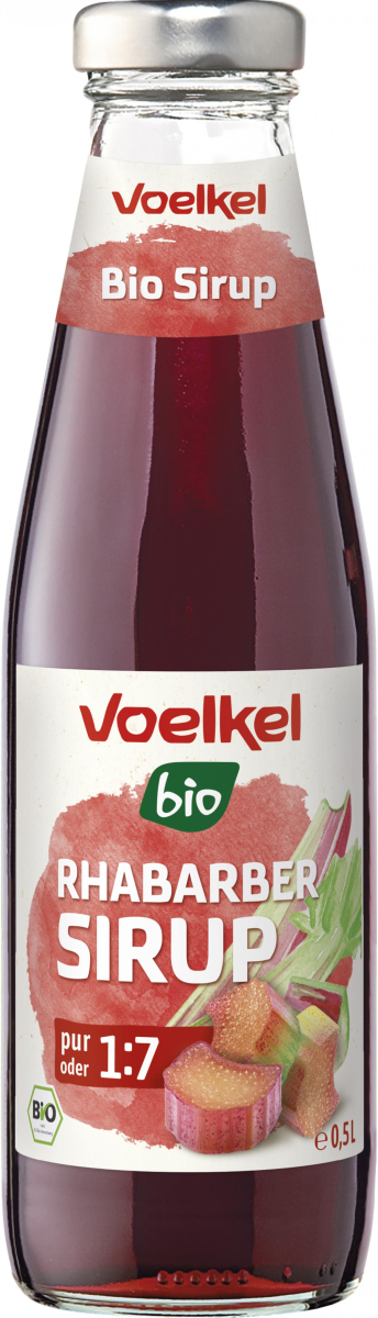 Rhabarber Sirup (Einwegflasche)