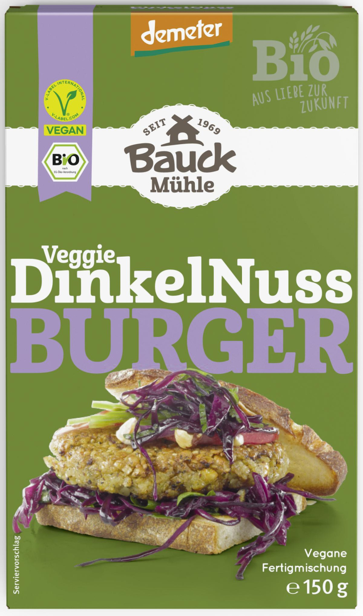 Dinkel-Nuss Burger