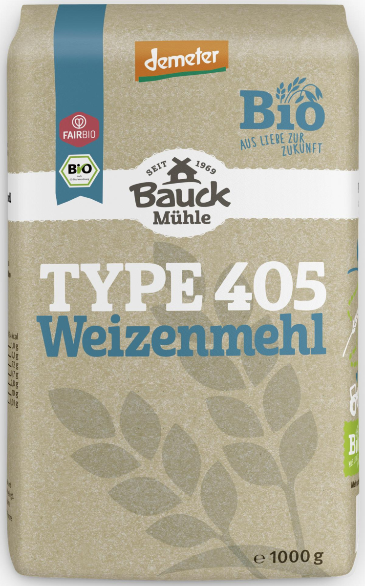 Weizenmehl Hell 405, Demeter