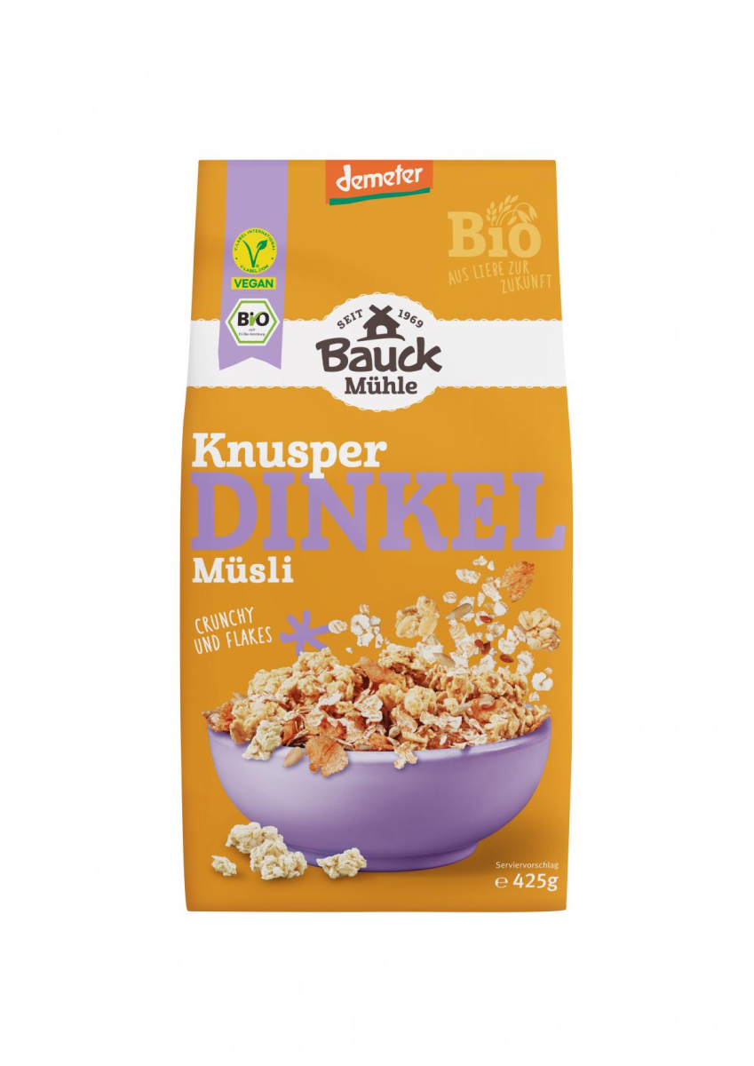 Dinkelmüzli Knusperzart