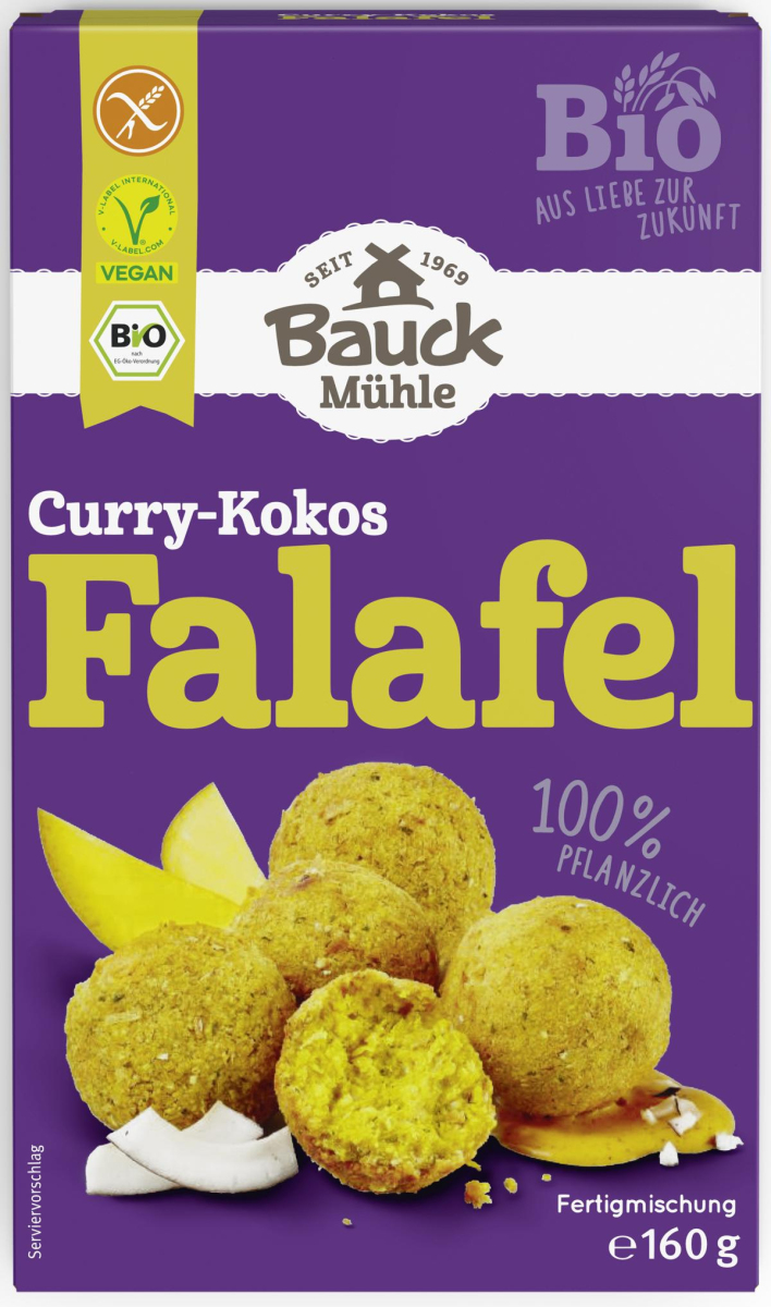 Falafelmischung Curry Kokos (Glutenfrei)
