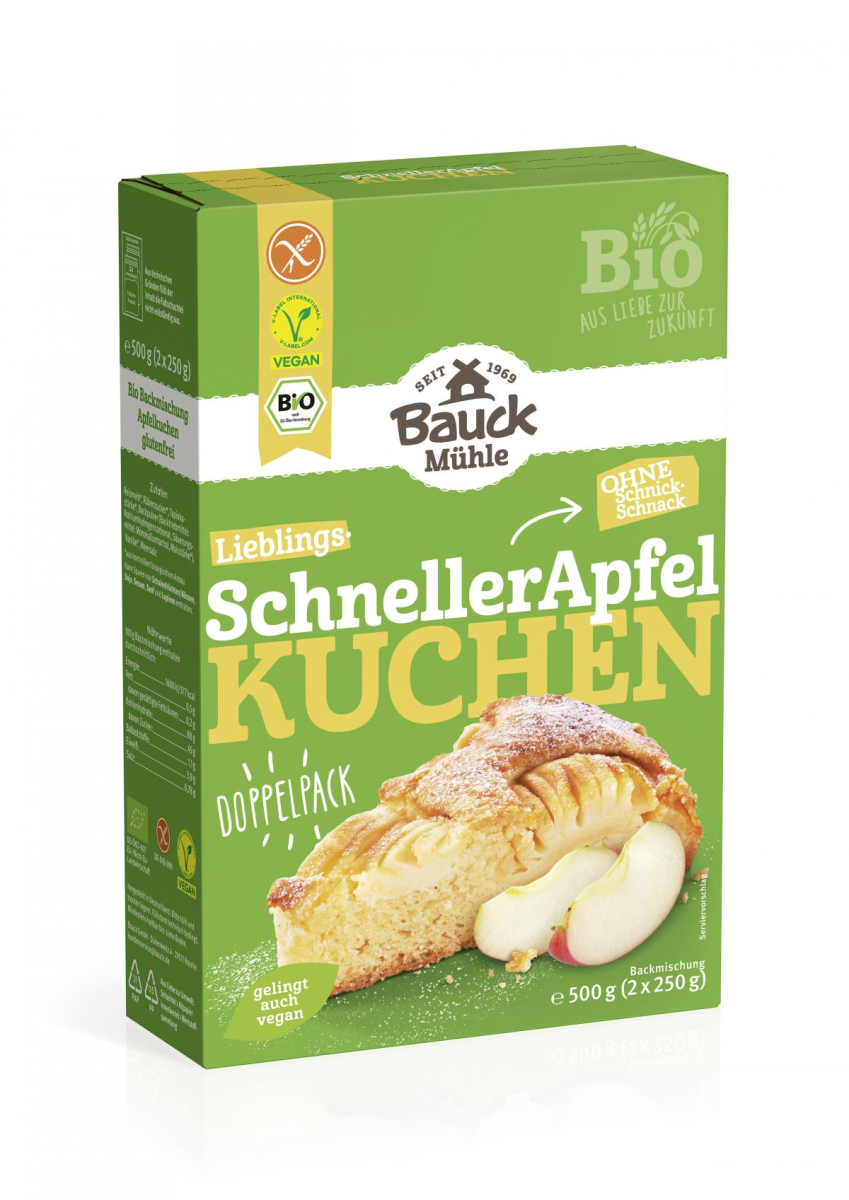 Schneller Apfelkuchen (glutenfrei)