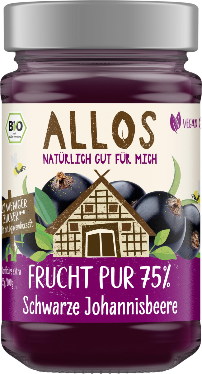 Frucht Pur Schwarze Johannisbeere