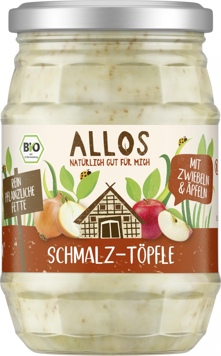 Schmalz-Töpfle Apfel/Zwiebel (vegan)