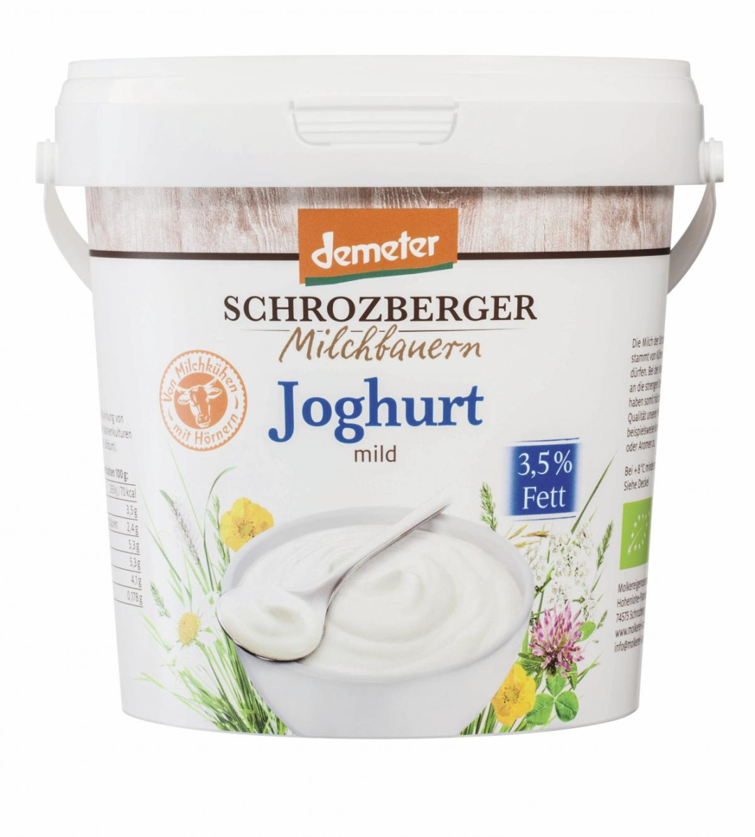 Demeter 1kg Vollmilchjoghurt