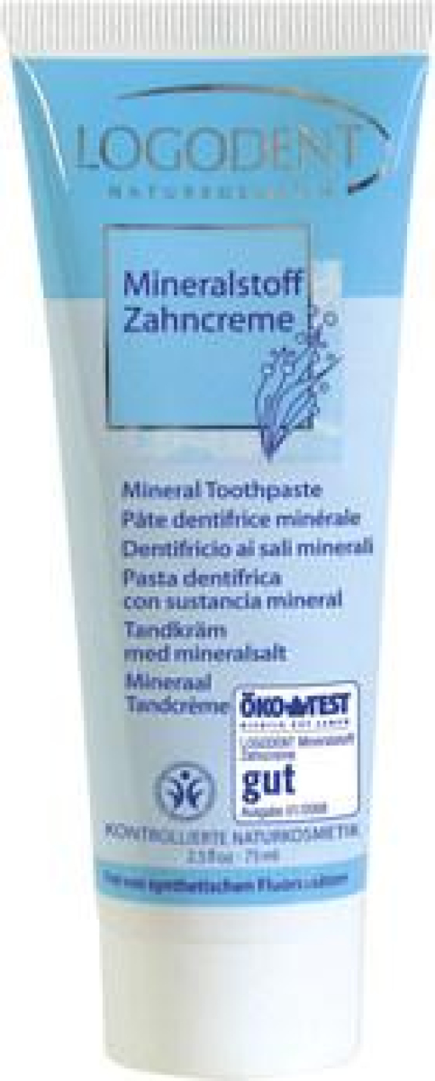 Mineralstoff-Zahncreme