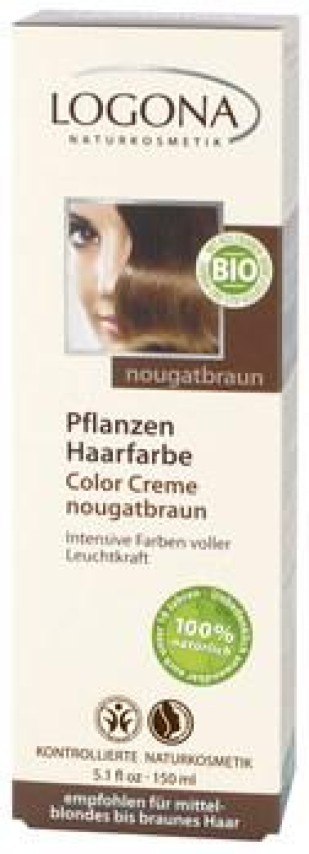 Haarfarbe nougatbraun