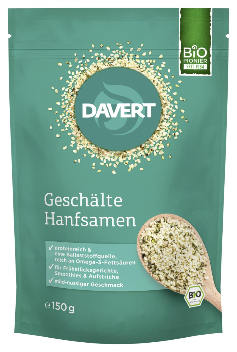 Hanfsamen geschält