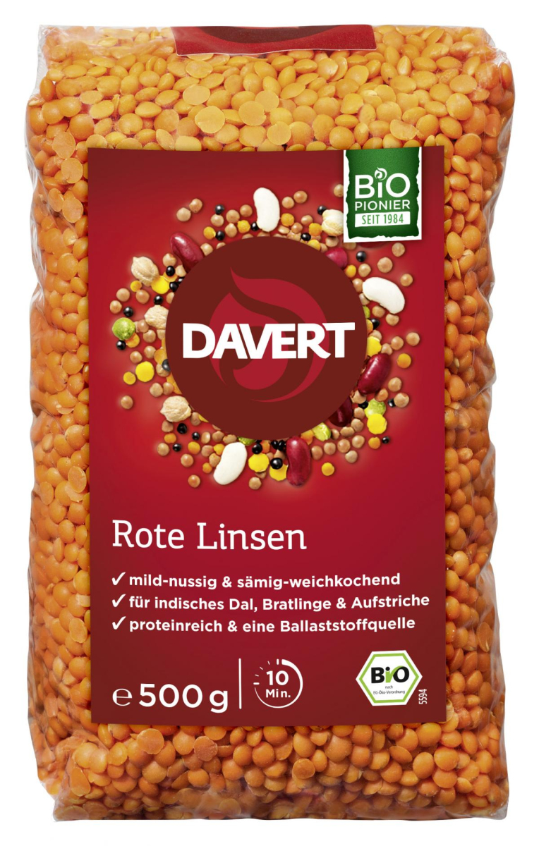 Ganze Rote Linsen