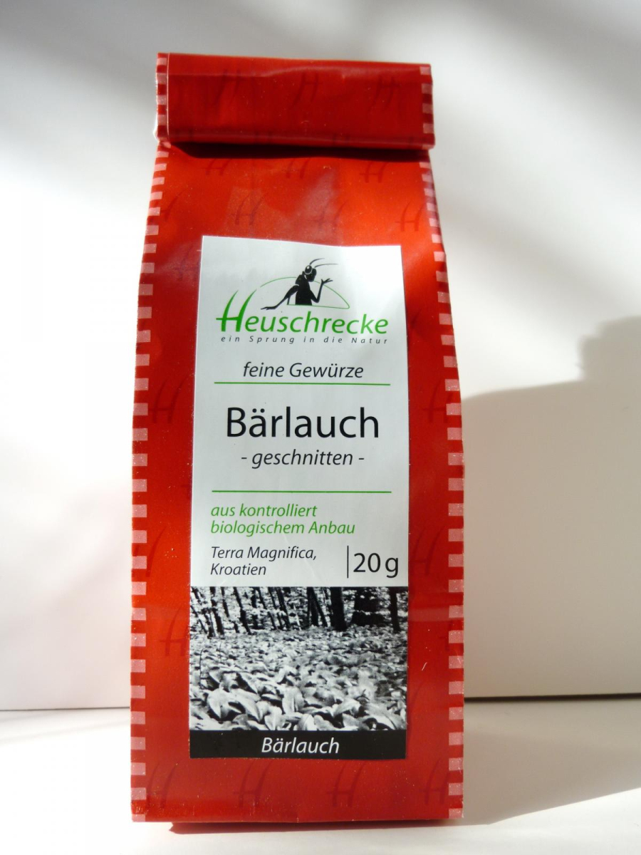Bärlauch, geschnitten