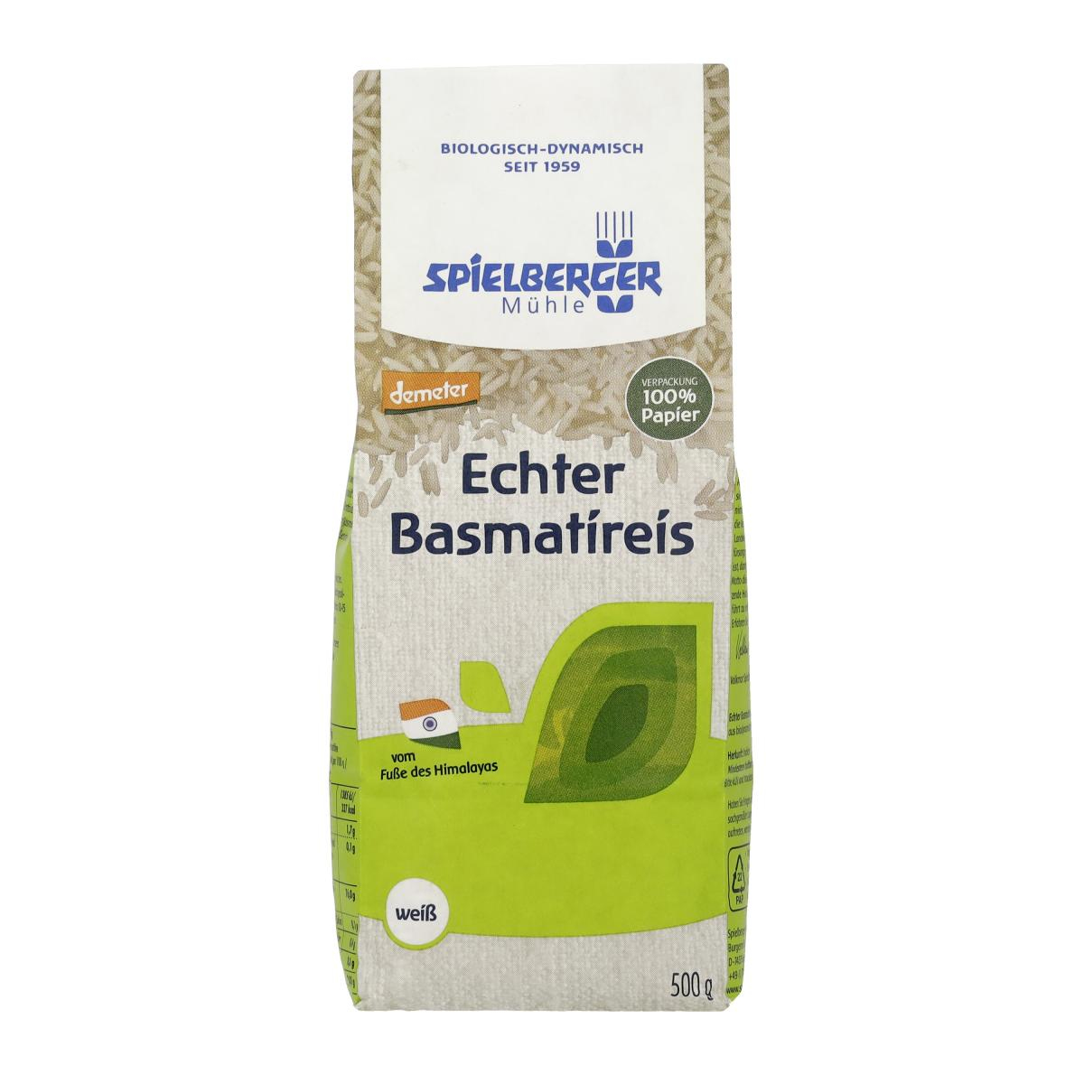 Echter Basmatireis, weiß