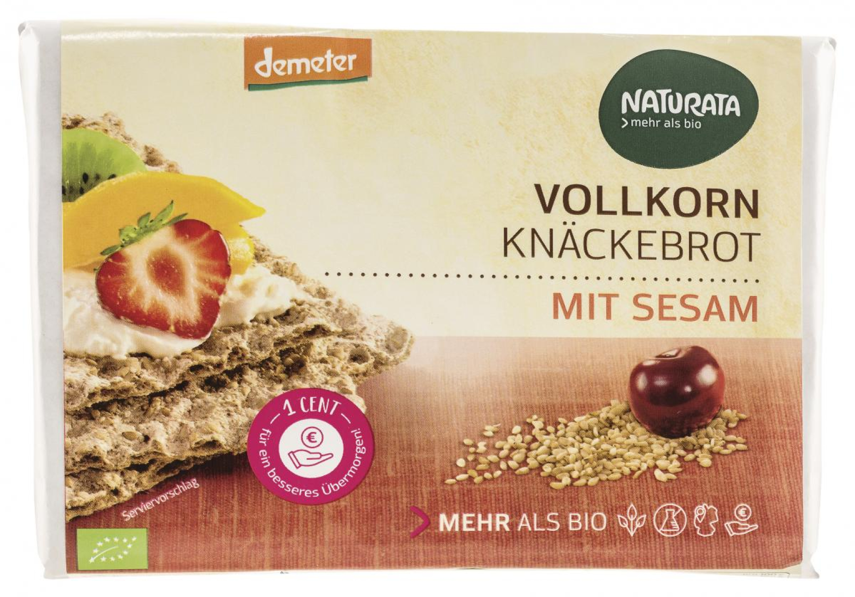 Sesam-Vollkorn Knäckebrot