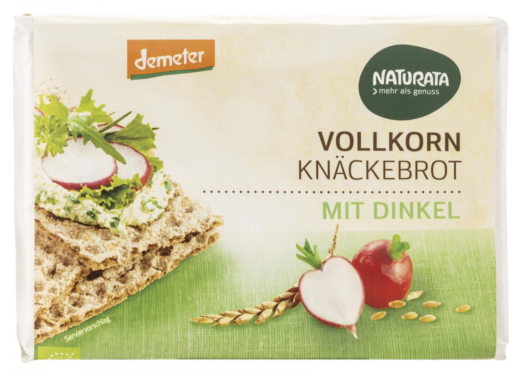 Vollkorn Knäckebrot mit Dinkel