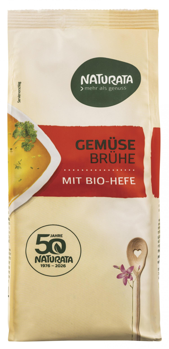 Gemüsebrühe mit Bio Hefe (Glutenfrei, vegan)