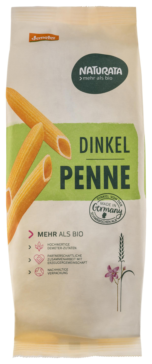 Dinkel Penne, hell, Demeter