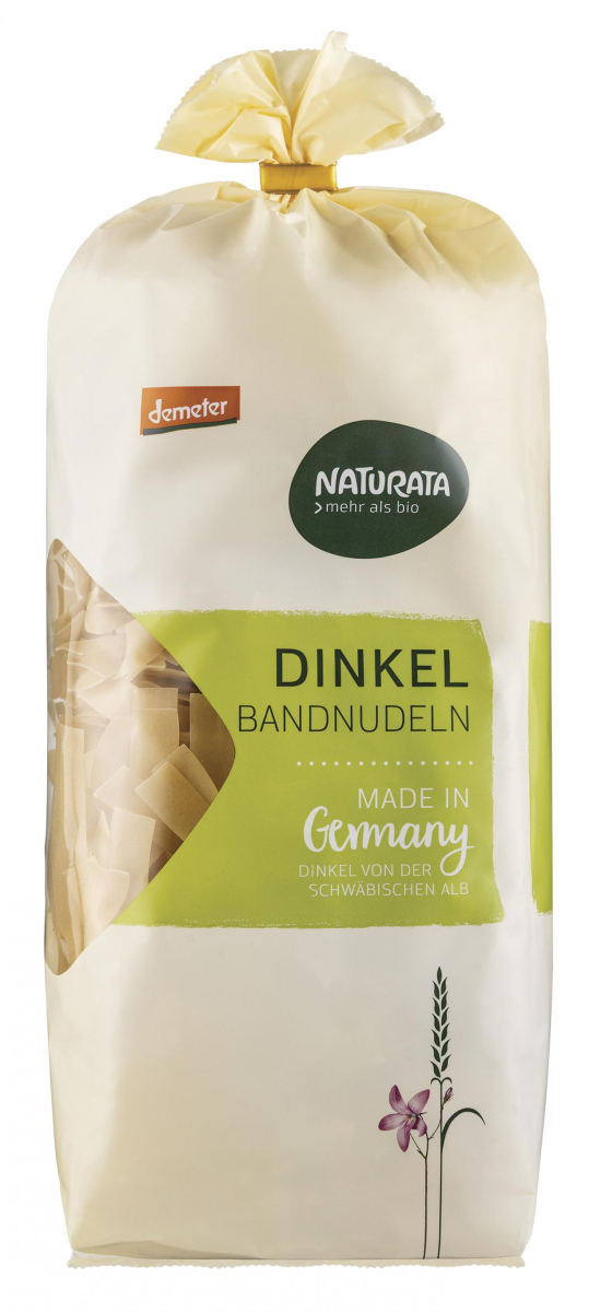 Dinkel Bandnudeln gewalzt