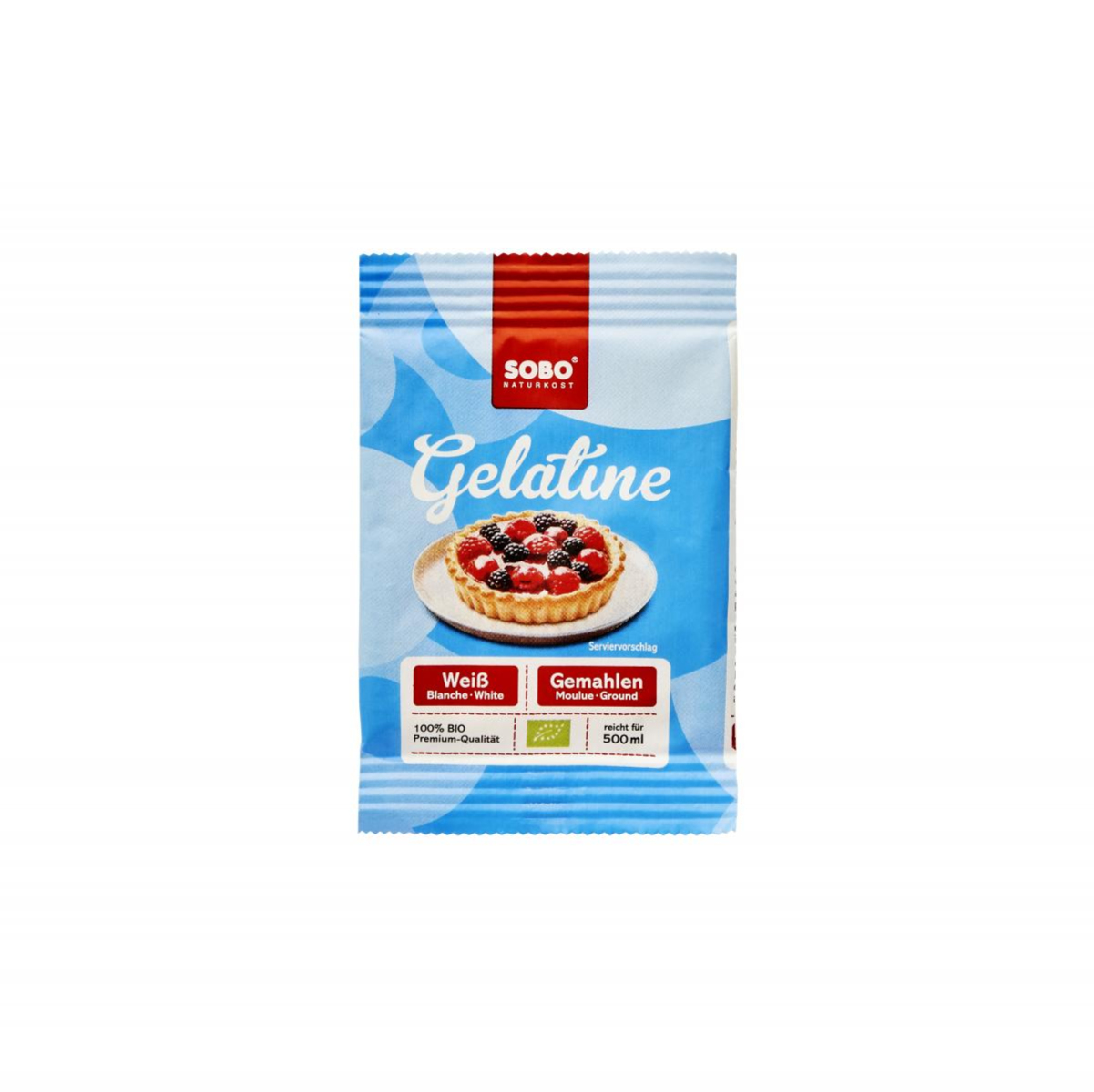 Gelatine gemahlen