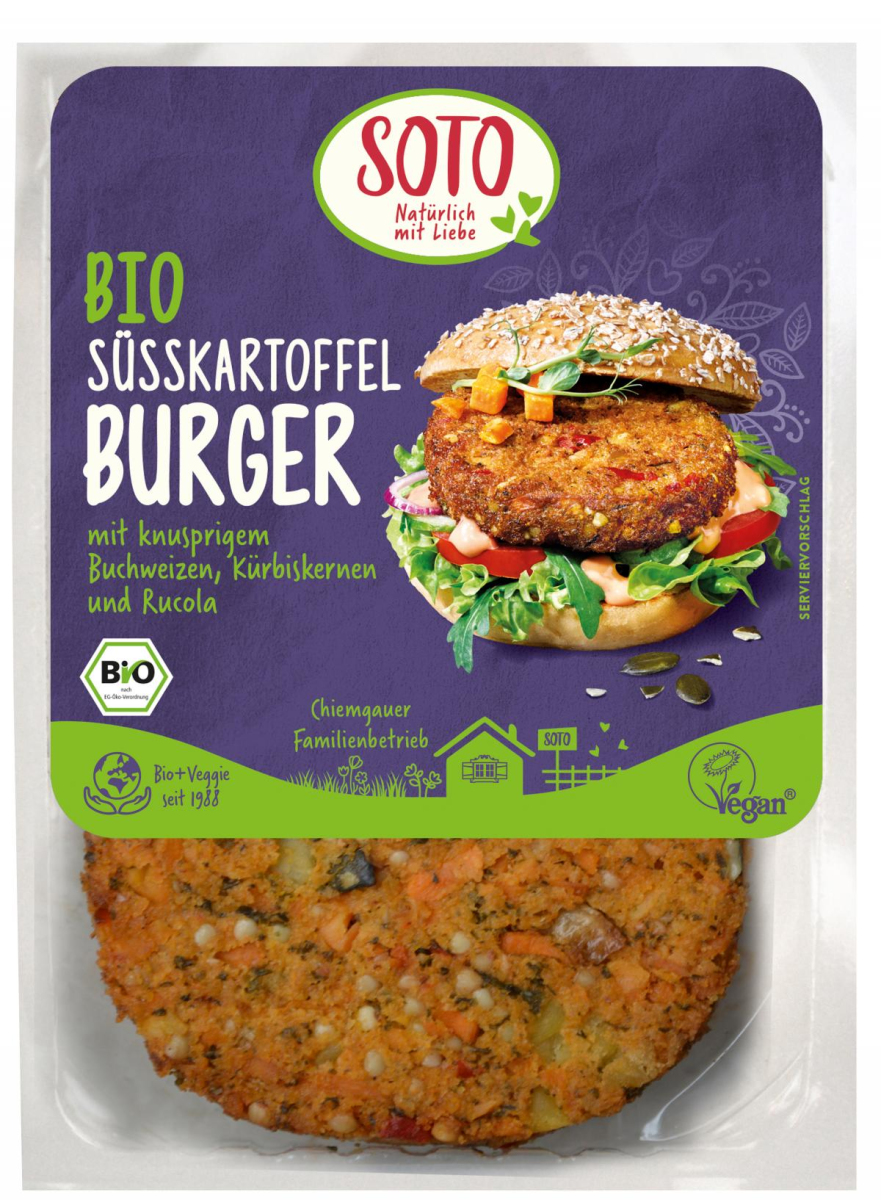 Burger Süßkartoffel