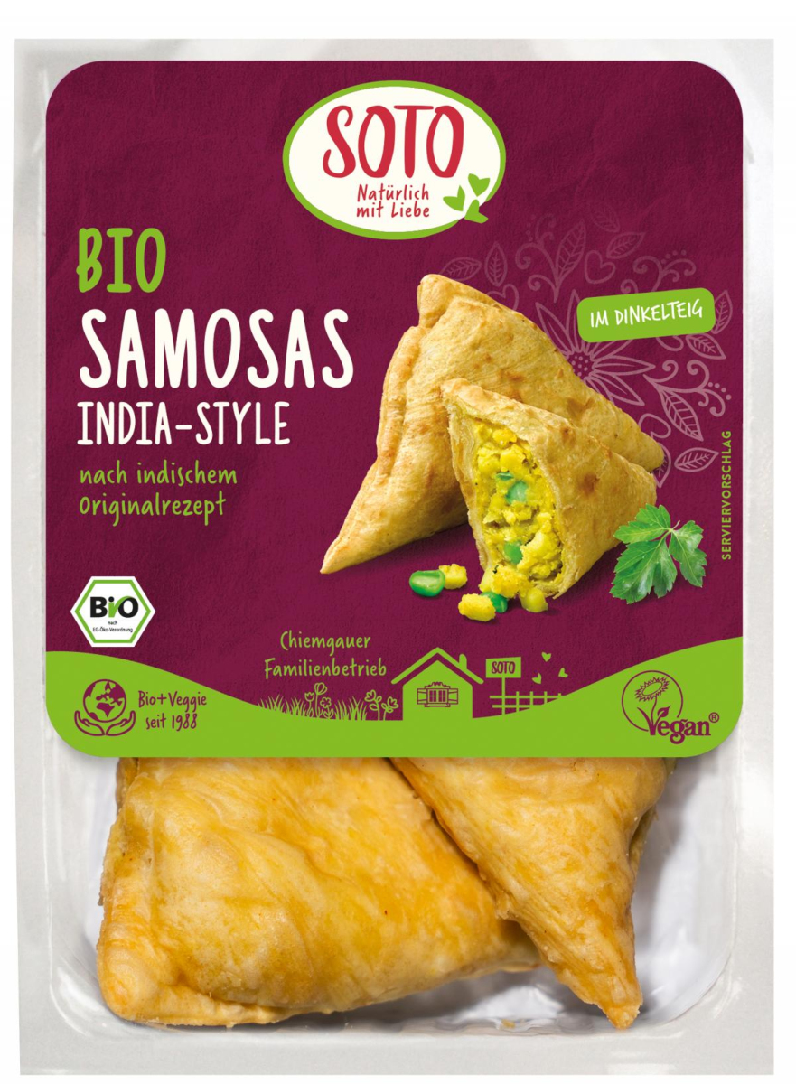 Samosas - indische Gemüse-Ecke