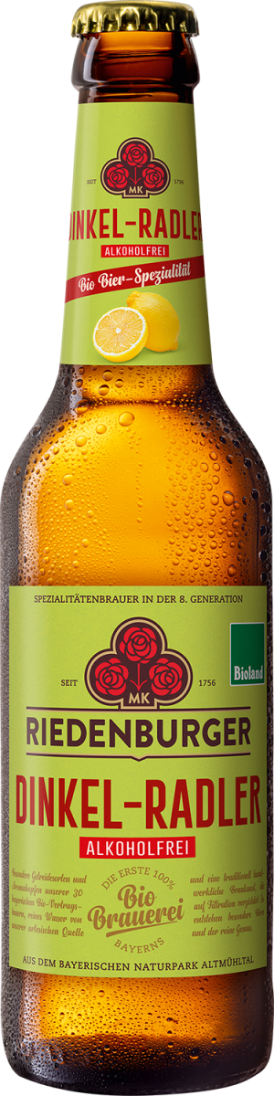 Riedenburger Dinkel Radler (alkoholfrei)